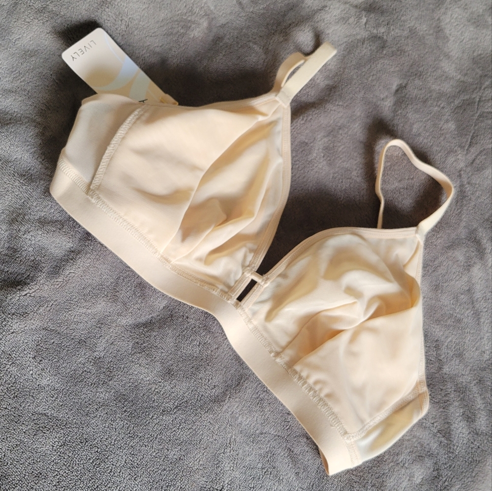 Lively Cream Lace Bralettes - Picture 5 of 13